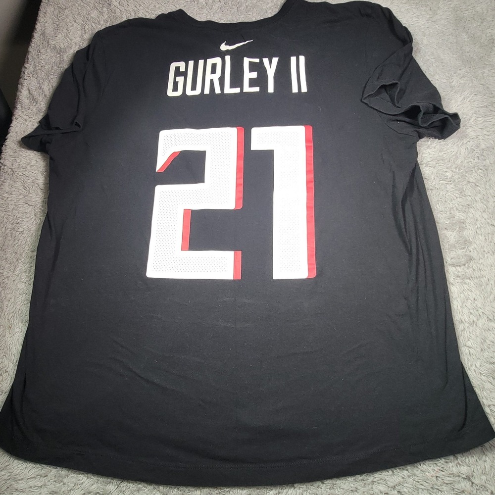 Todd Gurley II Atlanta Falcons Men Nike Name & Number T-Shirt Black XXL